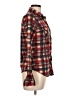 Stretta 100% Polyester Plaid Red Long Sleeve Blouse Size L - photo 4