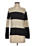 Olive and Oak Stripes Black Pullover Sweater Size S - photo 1