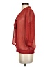 The Limited 100% Polyester Red 3/4 Sleeve Blouse Size XS - photo 5