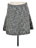 Theory Chevron-herringbone Gray Wool Skirt Size M - photo 1