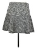 Theory Chevron-herringbone Gray Wool Skirt Size M - photo 2