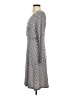 Assorted Brands Argyle Gray Casual Dress Size S - photo 5
