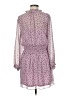 Socialite 100% Polyester Polka Dots Purple Casual Dress Size M - photo 2