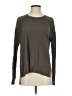 BCBGMAXAZRIA Gray Long Sleeve Top Size S - photo 1