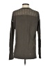 BCBGMAXAZRIA Gray Long Sleeve Top Size S - photo 2