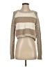 Express Stripes Tan Pullover Sweater Size S - photo 1