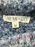 AEMI+CO Tweed Blue Pullover Sweater Size M - photo 7