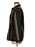 Unbranded Stripes Black Long Sleeve Blouse Size M - photo 5