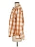 Universal Thread Plaid Orange Long Sleeve Button-Down Shirt Size M - photo 5