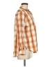 Universal Thread Plaid Orange Long Sleeve Button-Down Shirt Size M - photo 4