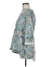 MULTIPLES Floral Tropical Teal Cardigan Size M - photo 5