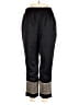 Assorted Brands Animal Print Black Casual Pants Size L - photo 2