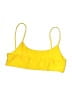 Unbranded Yellow Swimsuit Top Size S - photo 2