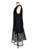 DKNY 100% Polyester Graphic Black Cocktail Dress Size P (petite) - photo 5