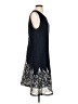 DKNY 100% Polyester Graphic Black Cocktail Dress Size P (petite) - photo 4