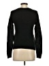 Frenchi 100% Acrylic Floral Black Pullover Sweater Size S - photo 2