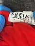 Shein 100% Polyester Red Cocktail Dress Size M - photo 8