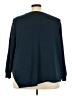 89th & Madison Argyle Blue Long Sleeve Blouse Size 3X - photo 2
