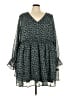 Torrid Teal Casual Dress Size 5X Plus (5) - photo 1