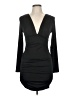 Unbranded Solid Black Cocktail Dress Size M - photo 1