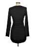 Unbranded Solid Black Cocktail Dress Size M - photo 2