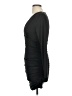 Unbranded Solid Black Cocktail Dress Size M - photo 5