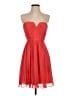 J.Crew 100% Silk Hearts Red Cocktail Dress Size 0 - photo 1