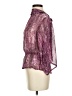 G by GUESS 100% Polyester Purple 3/4 Sleeve Blouse Size S - photo 5