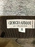 Giorgio Armani Chevron-herringbone Gray Casual Pants Size 8 - photo 4