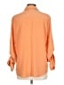 Old Navy 100% Polyester Orange Long Sleeve Blouse Size L - photo 2