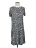 MICHAEL Michael Kors Animal Print Gray Casual Dress Size S - photo 1