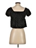 LA Hearts Black Short Sleeve Top Size XS - photo 2