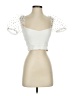 Zara White Short Sleeve Top Size XS - photo 1