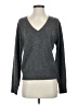 White House Black Market Metallic Gray Pullover Sweater Size S - photo 1