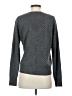 White House Black Market Metallic Gray Pullover Sweater Size S - photo 2