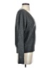 White House Black Market Metallic Gray Pullover Sweater Size S - photo 4
