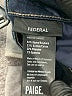 Paige Solid Blue Jeans Size 34 waist - photo 8