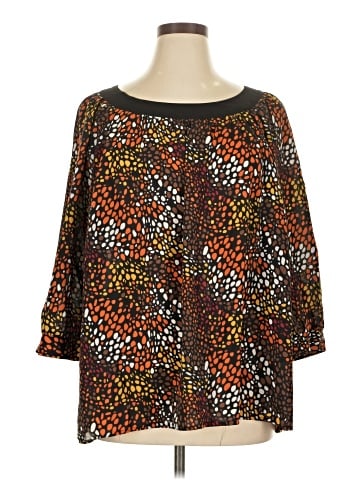 Russell Kemp New York 3/4 Sleeve Blouse (view 1)