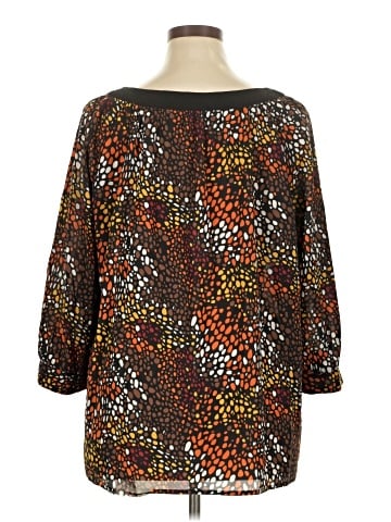 Russell Kemp New York 3/4 Sleeve Blouse (view 2)
