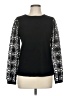 Ann Taylor LOFT Black Long Sleeve Blouse Size M - photo 1