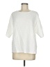Papillon White Short Sleeve Blouse Size M - photo 1