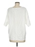 Papillon White Short Sleeve Blouse Size M - photo 2