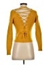 Zaful Yellow Pullover Sweater Size S - photo 2