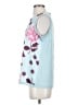 BEAUTIFUL Blue Sleeveless Blouse Size XS - photo 5