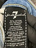 7 For All Mankind Color Block Blue Jeans Size 27 waist - photo 8