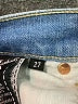 7 For All Mankind Color Block Blue Jeans Size 27 waist - photo 9