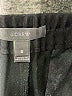 J.Crew 100% Polyester Solid Black Track Pants Size 0 - photo 4
