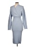 Shein Blue Cocktail Dress Size L - photo 2