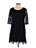 Sans Souci Black Casual Dress Size L - photo 1