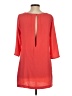 Tildon 100% Polyester Solid Orange Casual Dress Size S - photo 2